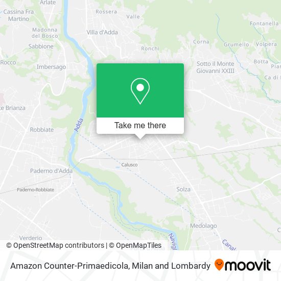 Amazon Counter-Primaedicola map