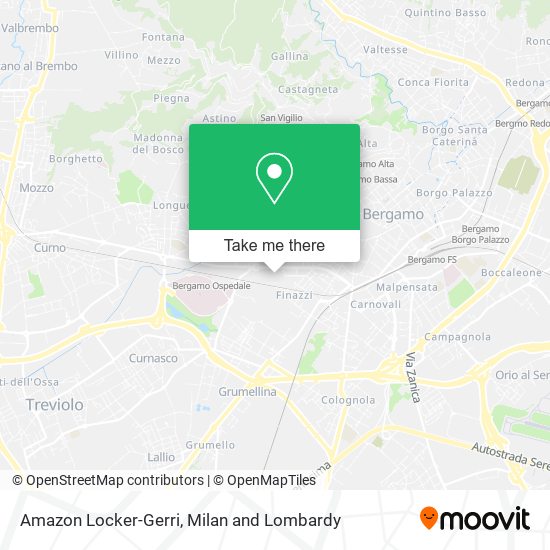 Amazon Locker-Gerri map