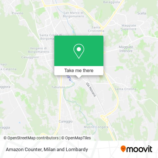 Amazon Counter map