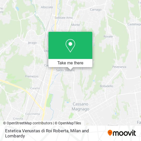 Estetica Venustas di Roi Roberta map