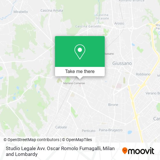 Studio Legale Avv. Oscar Romolo Fumagalli map