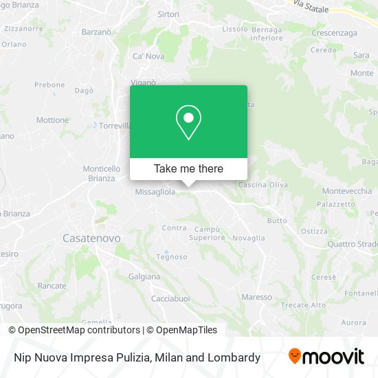 Nip Nuova Impresa Pulizia map