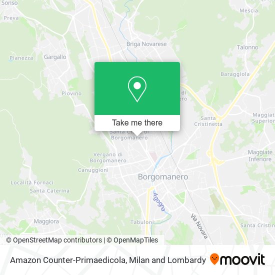 Amazon Counter-Primaedicola map