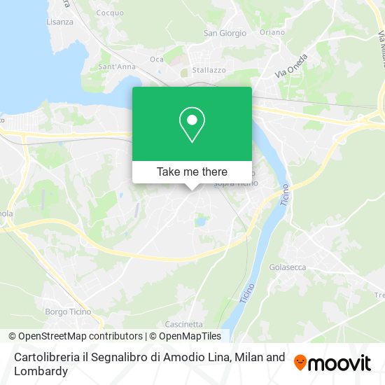 Cartolibreria il Segnalibro di Amodio Lina map