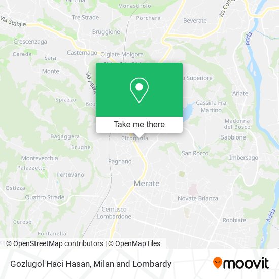 Gozlugol Haci Hasan map
