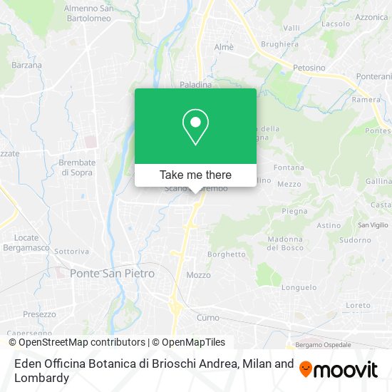 Eden Officina Botanica di Brioschi Andrea map