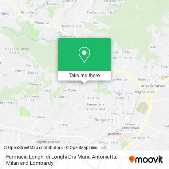 Farmacia Longhi di Longhi Dra Maria Antonietta map