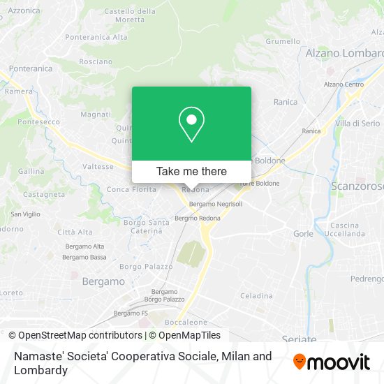 Namaste' Societa' Cooperativa Sociale map