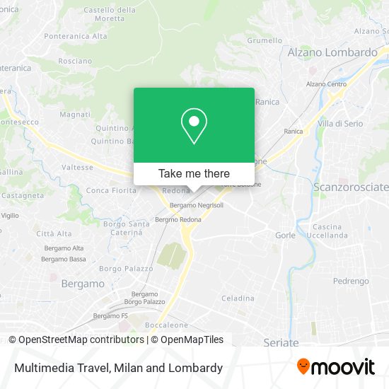 Multimedia Travel map