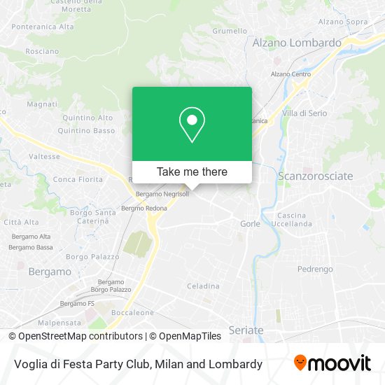 Voglia di Festa Party Club map