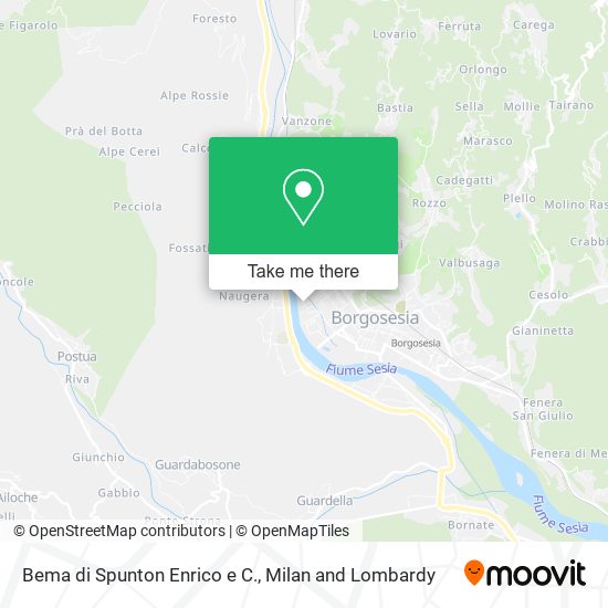 Bema di Spunton Enrico e C. map