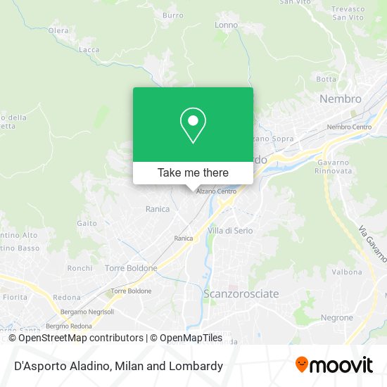 D'Asporto Aladino map