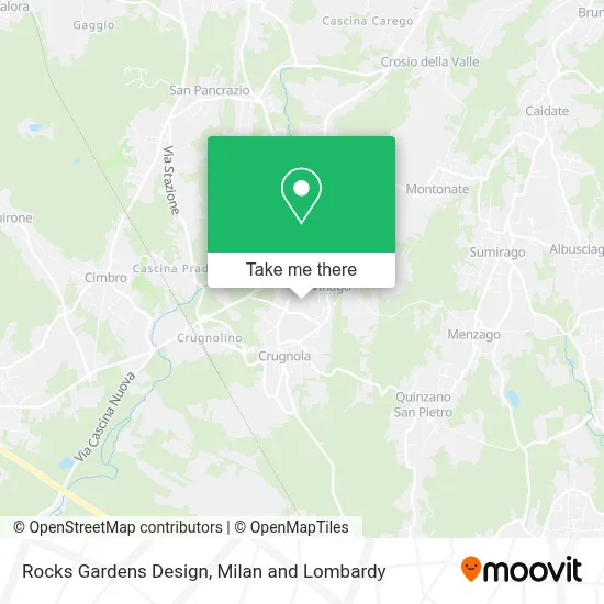 Rocks Gardens Design map