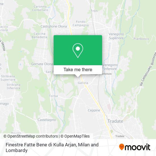 Finestre Fatte Bene di Kulla Arjan map