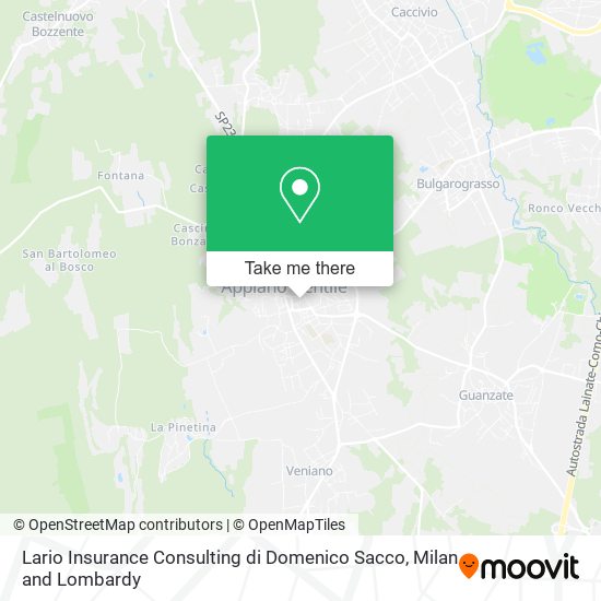 Lario Insurance Consulting di Domenico Sacco map