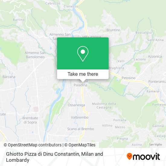 Ghiotto Pizza di Dinu Constantin map