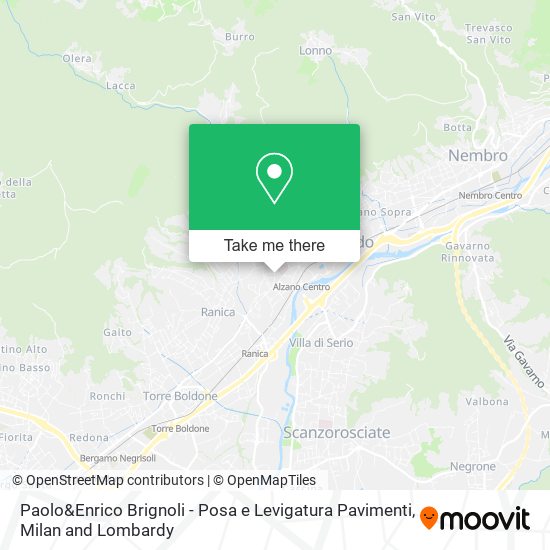 Paolo&Enrico Brignoli - Posa e Levigatura Pavimenti map