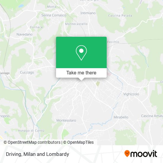 Driving map