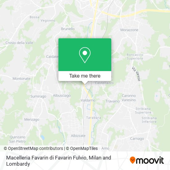 Macelleria Favarin di Favarin Fulvio map