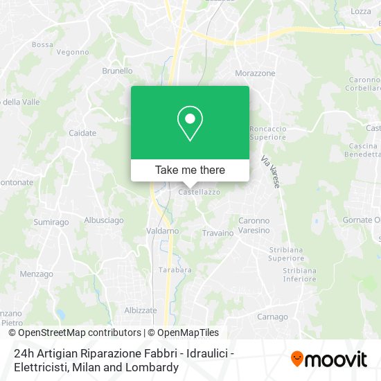 24h Artigian Riparazione Fabbri - Idraulici - Elettricisti map