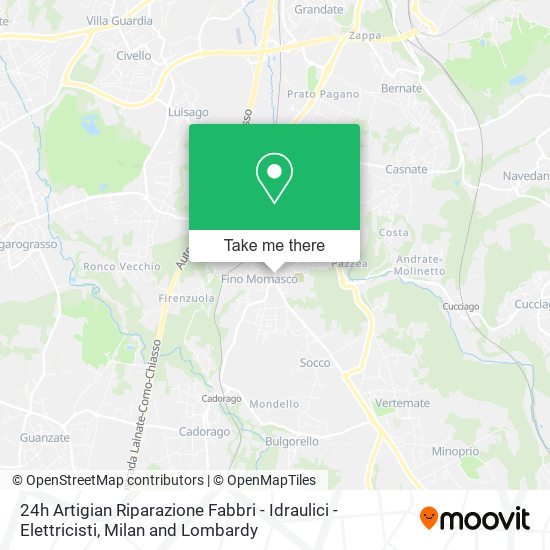 24h Artigian Riparazione Fabbri - Idraulici - Elettricisti map