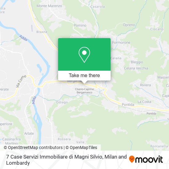 7 Case Servizi Immobiliare di Magni Silvio map
