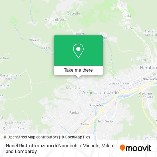 Nanel Ristrutturazioni di Nanocchio Michele map