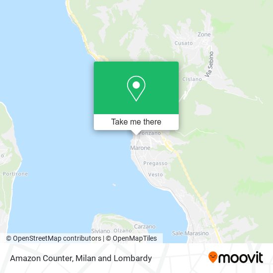 Amazon Counter map