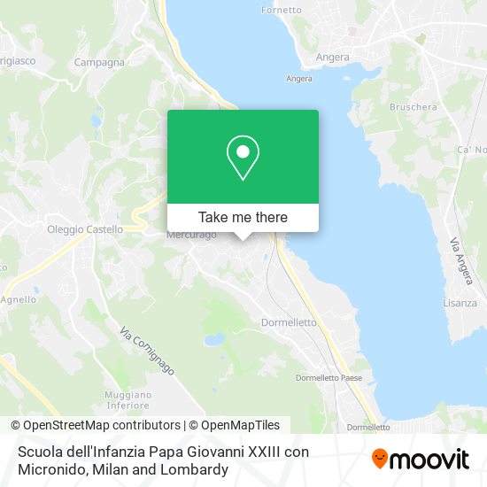 Scuola dell'Infanzia Papa Giovanni XXIII con Micronido map