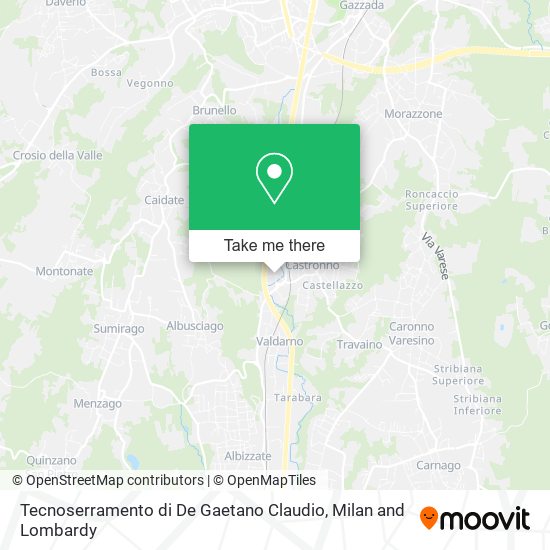 Tecnoserramento di De Gaetano Claudio map