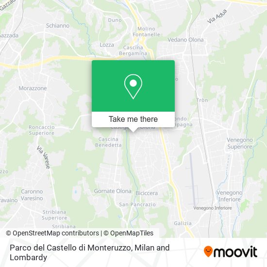Parco del Castello di Monteruzzo map