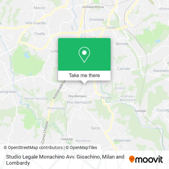 Studio Legale Monachino Avv. Gioachino map