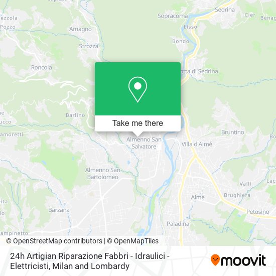24h Artigian Riparazione Fabbri - Idraulici - Elettricisti map