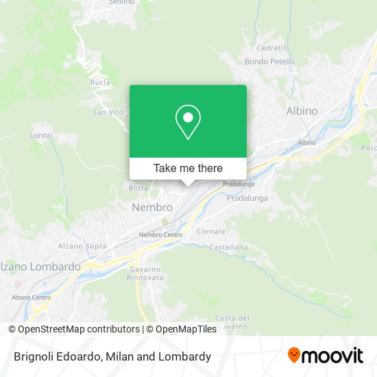 Brignoli Edoardo map