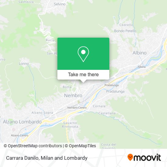 Carrara Danilo map
