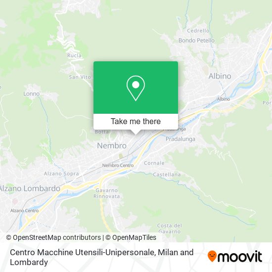 Centro Macchine Utensili-Unipersonale map
