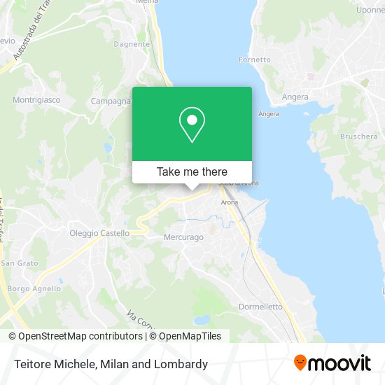 Teitore Michele map