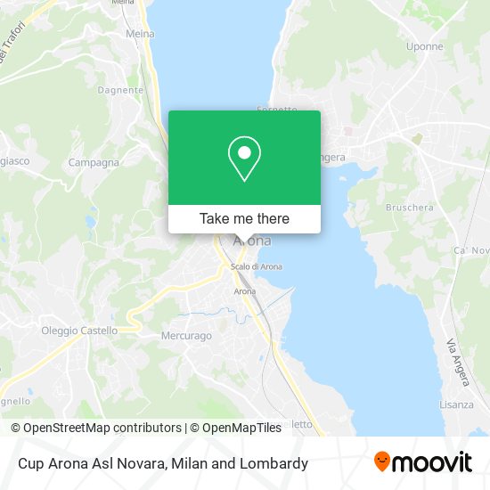 Cup Arona Asl Novara map
