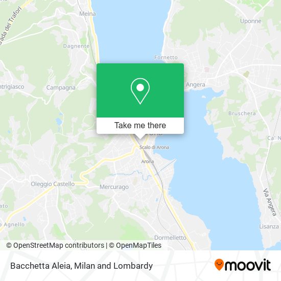 Bacchetta Aleia map