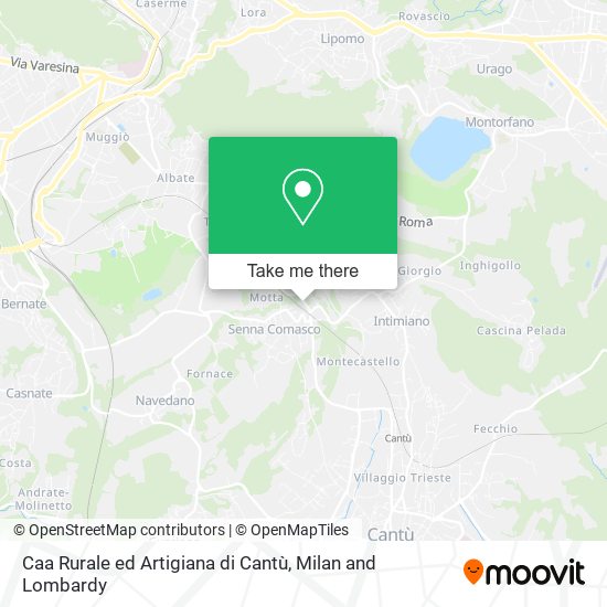 Caa Rurale ed Artigiana di Cantù map