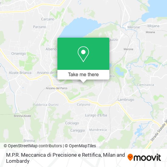 M.P.R. Meccanica di Precisione e Rettifica map
