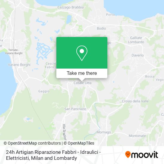 24h Artigian Riparazione Fabbri - Idraulici - Elettricisti map