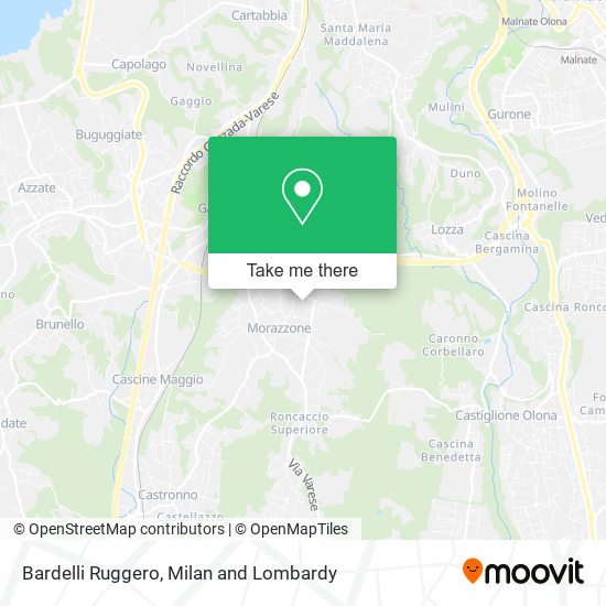 Bardelli Ruggero map