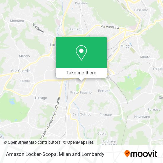 Amazon Locker-Scopa map