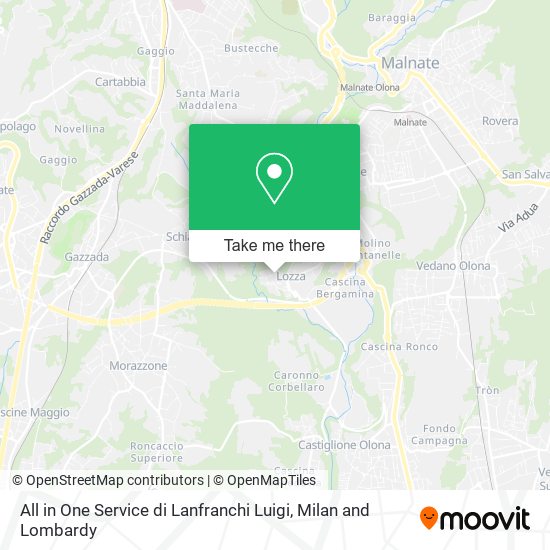 All in One Service di Lanfranchi Luigi map