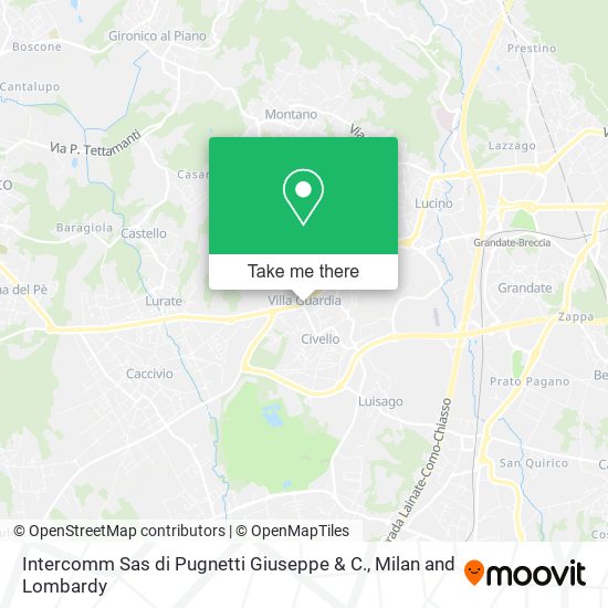 Intercomm Sas di Pugnetti Giuseppe & C. map