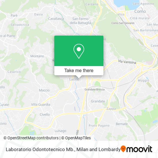 Laboratorio Odontotecnico Mb. map