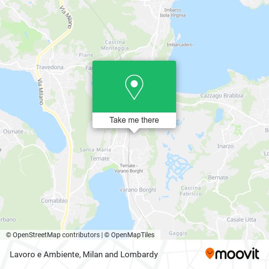 Lavoro e Ambiente map