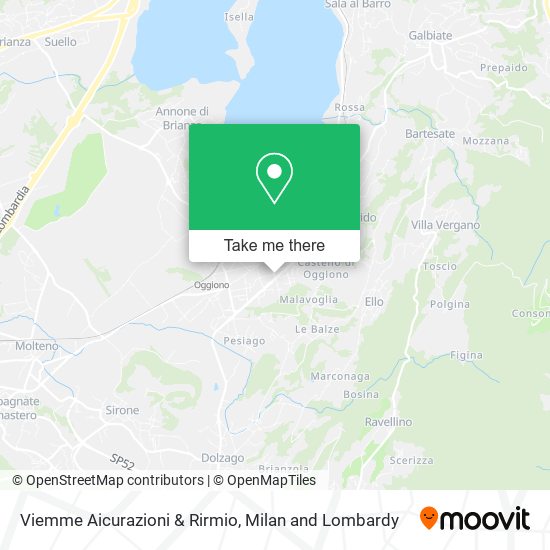 Viemme Aicurazioni & Rirmio map