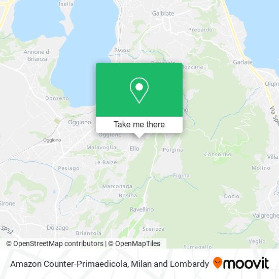 Amazon Counter-Primaedicola map